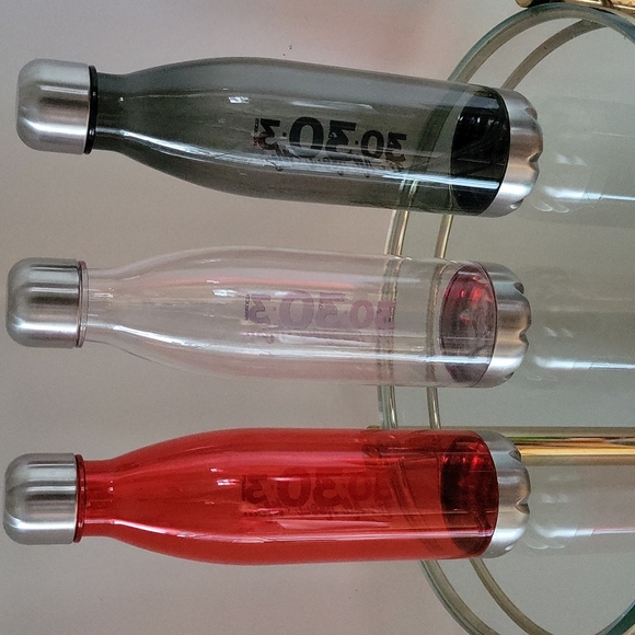 30303 It's A Lifestyle BPA FREE Clear Tritan Water Bottle - CLEAR Only - Picture 3 of 10